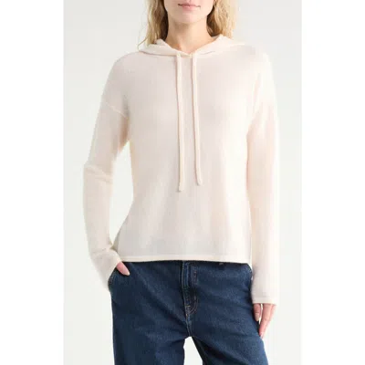 Nordstrom Cashmere Sweater Hoodie In Neutral