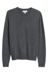 Nordstrom Cashmere V-neck Sweater In Gray