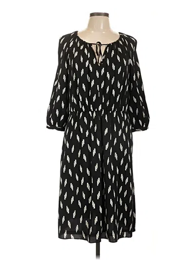 Pre-owned Nordstrom Casual Dress In Black
