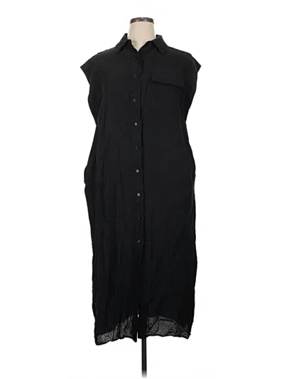 Pre-owned Nordstrom Casual Dress In Black