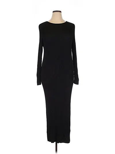 Pre-owned Nordstrom Casual Dress In Black