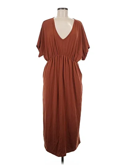 Pre-owned Nordstrom Casual Dress In Brown