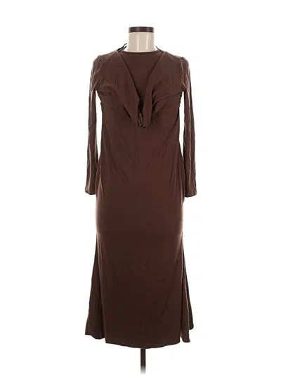 Pre-owned Nordstrom Casual Dress In Brown