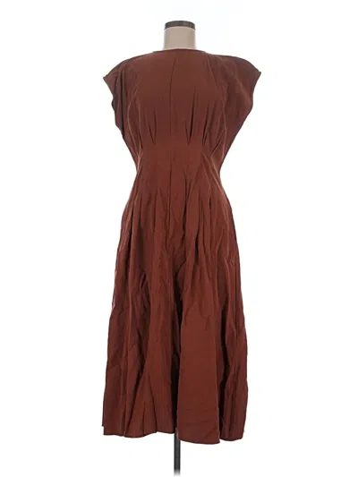 Pre-owned Nordstrom Casual Dress In Brown