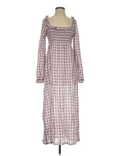 Pre-owned Nordstrom Casual Dress In Burgundy