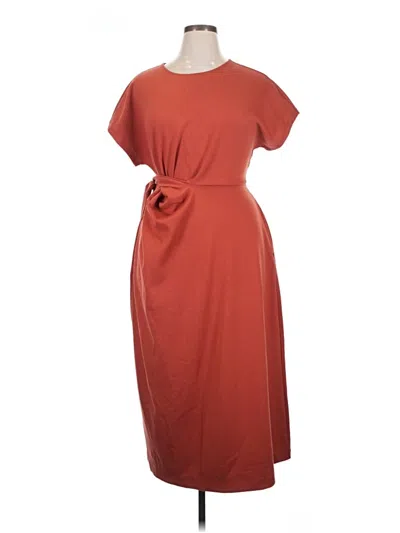 Pre-owned Nordstrom Casual Dress In Orange
