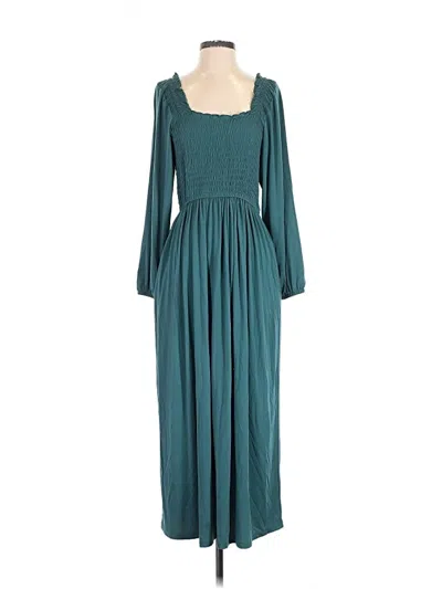 Pre-owned Nordstrom Casual Dress In Teal