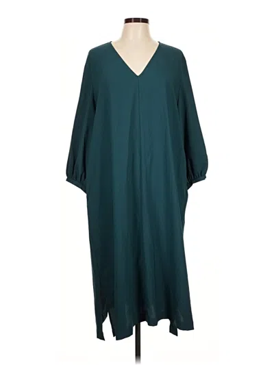 Pre-owned Nordstrom Casual Dress In Teal