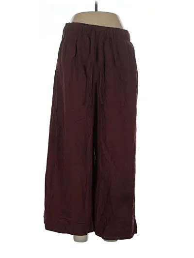 Pre-owned Nordstrom Casual Pants In Burgundy