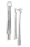 Nordstrom Chain Fringe Front/back Earrings