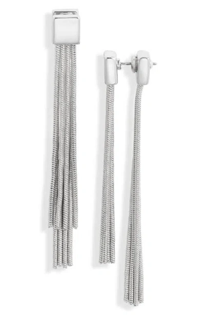 Nordstrom Chain Fringe Front/back Earrings