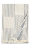 Nordstrom Checkered Cotton Throw Blanket In Blue Chip Multi