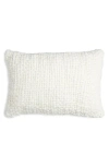 Nordstrom Chunky Handwoven Accent Pillow In Ivory Marshmallow