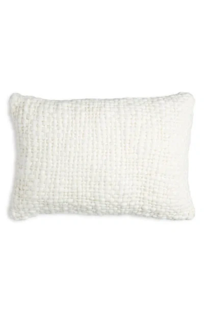 Nordstrom Chunky Handwoven Accent Pillow In Ivory Marshmallow