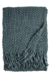 Nordstrom Chunky Handwoven Throw Blanket In Green Gables
