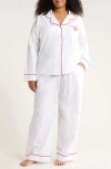 Nordstrom Classic Cotton Pajamas In White