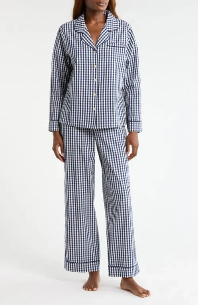 Nordstrom Classic Cotton Pajamas In Blue