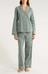 Nordstrom Classic Cotton Pajamas In Gray
