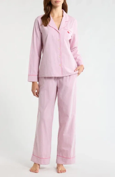 Nordstrom Classic Cotton Pajamas In Pink