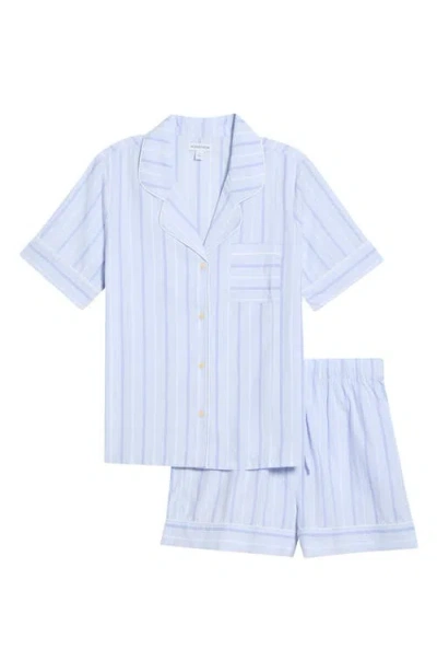 Nordstrom Classic Short Cotton Pajamas In Blue