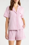 Nordstrom Classic Short Cotton Pajamas In Pink