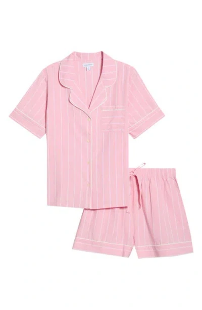 Nordstrom Classic Short Cotton Pajamas In Pink