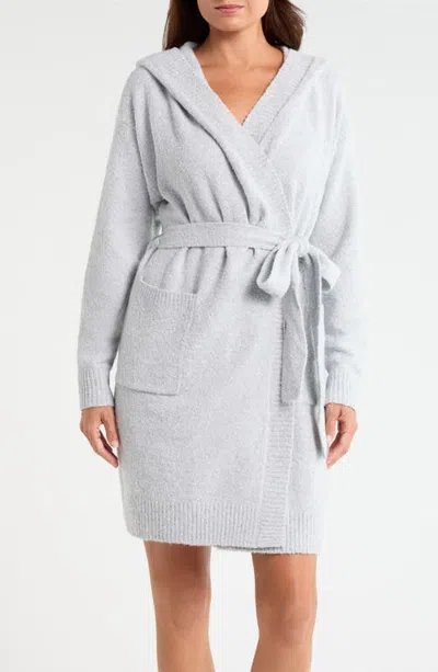 Nordstrom Cloud Soft Hooded Short Robe In Multi