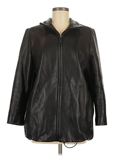 Pre-owned Nordstrom Coat In Black