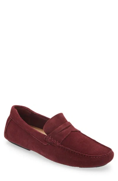 Nordstrom Cody Driving Loafer In Burgundy