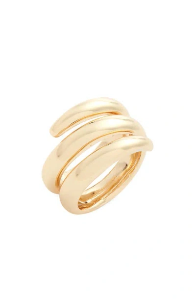Nordstrom Coil Wrap Ring In Gold