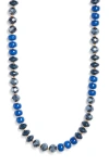 Nordstrom Color Pop Beaded Necklace In Blue