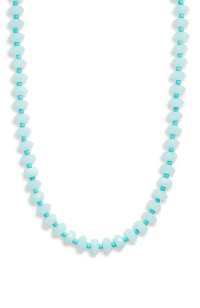 Nordstrom Color Pop Beaded Necklace In Red