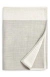 Nordstrom Colorblock Cotton Throw Blanket In Grey Griffin Multi