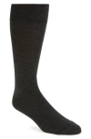 Nordstrom Combed Cotton Blend Dress Socks In Gray