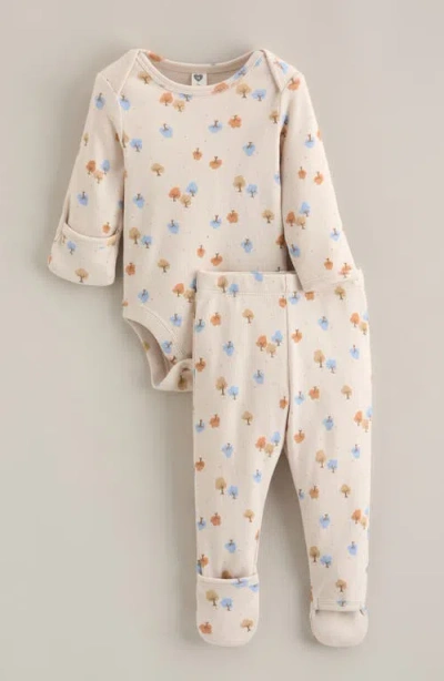 Nordstrom Babies'  Convertible Bodysuit & Pants Set In Neutral