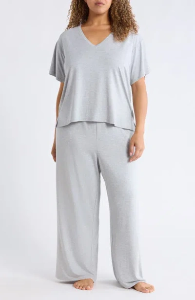 Nordstrom Cool Touch Jersey Pajamas In Gray