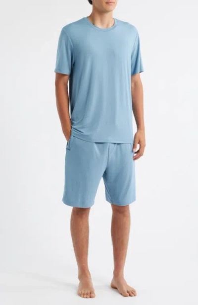 Nordstrom Cooling Short Pajamas In Blue