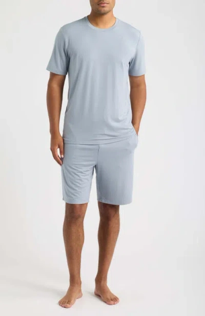Nordstrom Cooling Short Pajamas In Blue