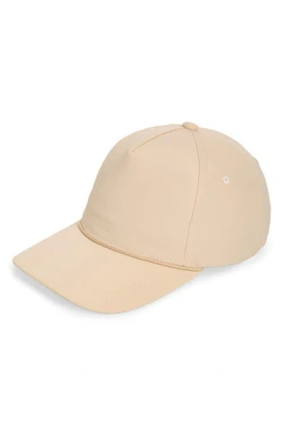 Nordstrom Cord Trim Baseball Cap In Neutral