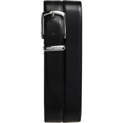 Nordstrom Cory Leather Belt In Black
