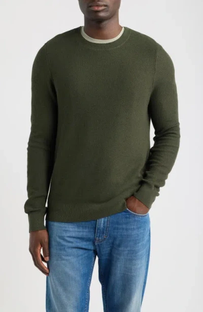 Nordstrom Cotton & Cashmere Sweater In Green