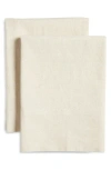 Nordstrom Cotton & Linen Pillowcases In Neutral