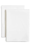 Nordstrom Cotton & Linen Pillowcases In White