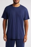 Nordstrom Cotton & Modal Crewneck T-shirt In Navy Peacoat