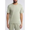 Nordstrom Cotton & Tencel® Modal Crewneck T-shirt In Green Clay