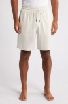 Nordstrom Cotton & Tencel® Modal Lounge Shorts In Beige Oatmeal Light Heather