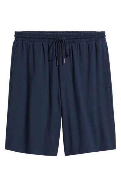Nordstrom Cotton & Tencel® Modal Lounge Shorts In Blue