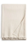 Nordstrom Cotton & Wool Bed Blanket In Beige Faded