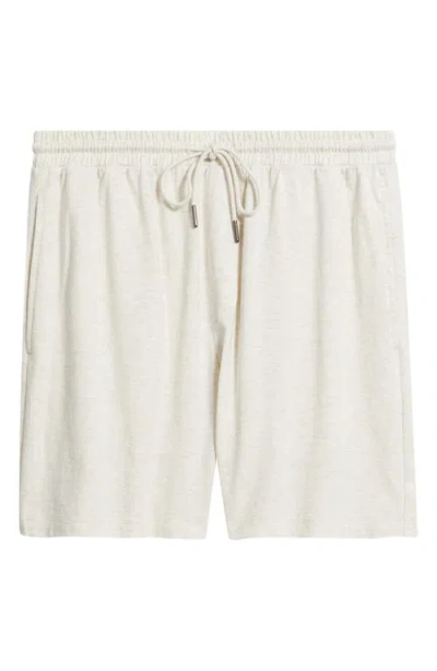 Nordstrom Cotton Blend Pajama Shorts In White