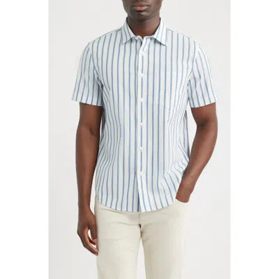 Nordstrom Cotton Blend Seersucker Button-up Shirt In Multi